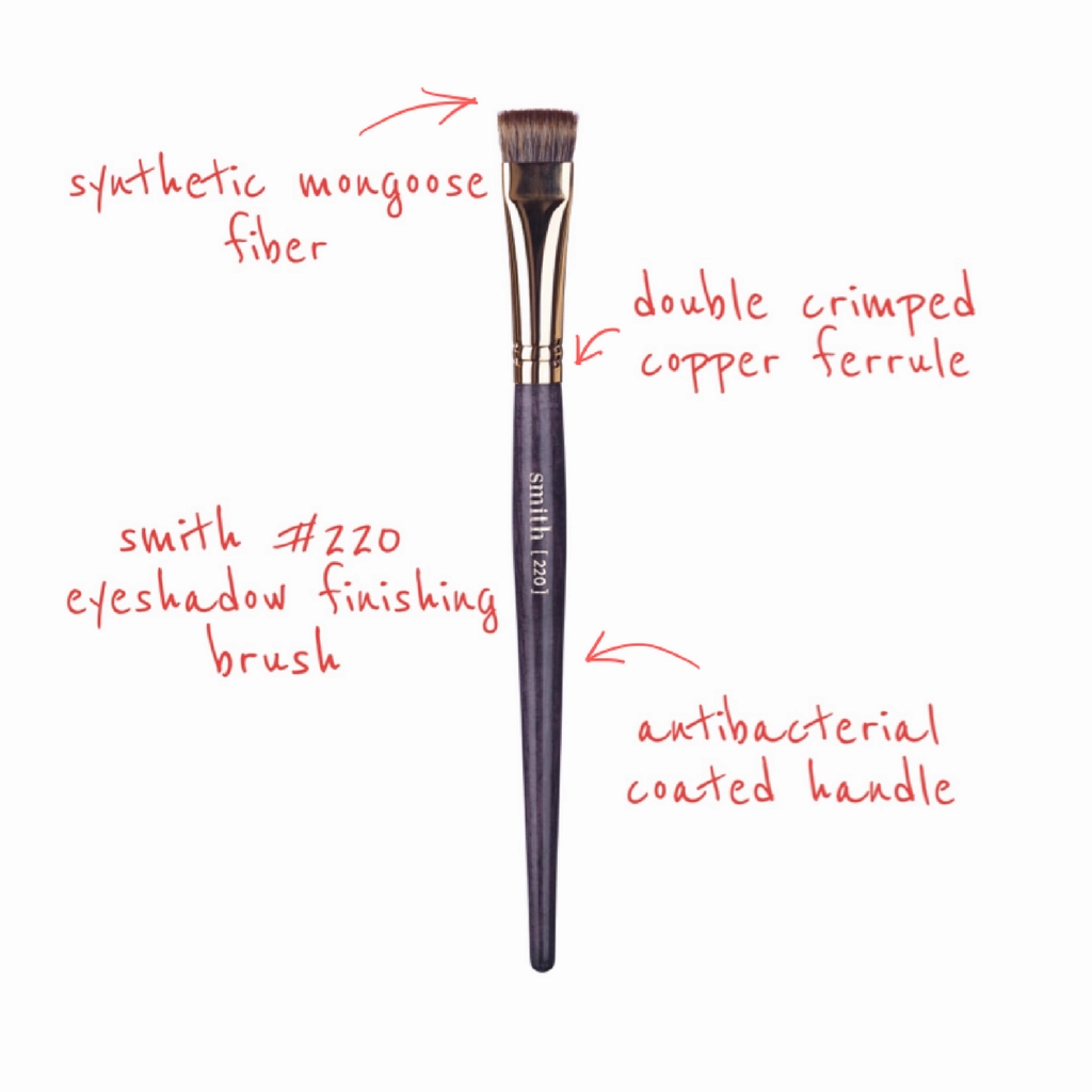 Smith Cosmetics 220 Eyeshadow Finishing Brush