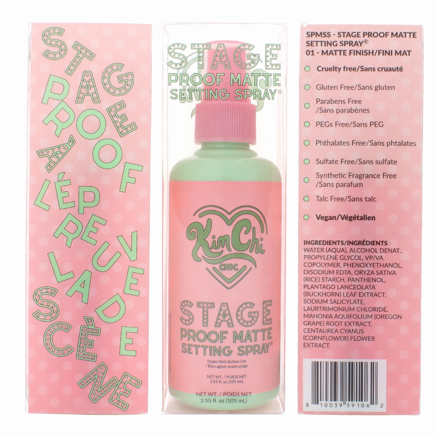 STAGE PROOF MATTE SETTING SPRAY