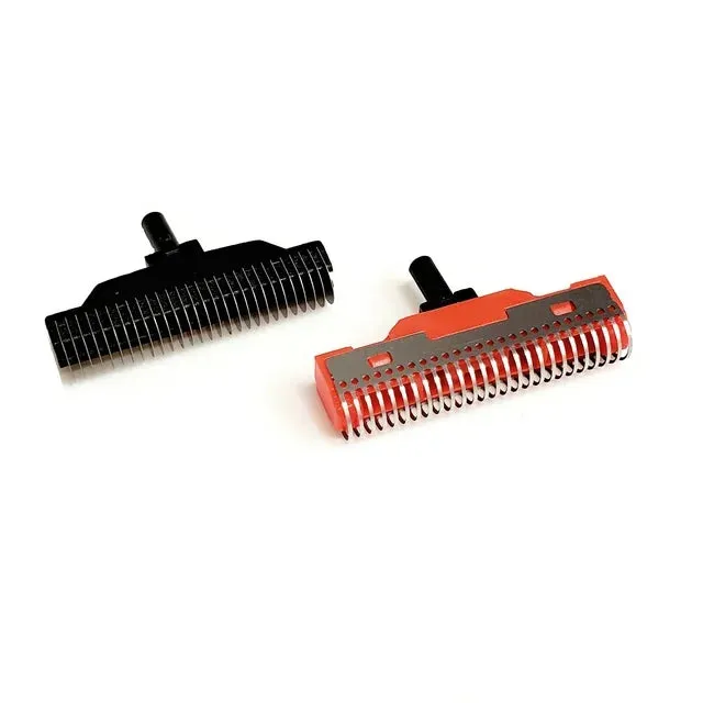 StyleCraft Replacement Uno Foil Shaver Set of 2 (1 Red Crunchy. 1 Black Forged) Cutter Blades
