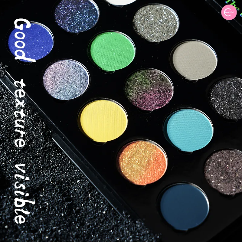The U Cosmetic"Cosmic Eye" 15-Color Eyeshadow Palette