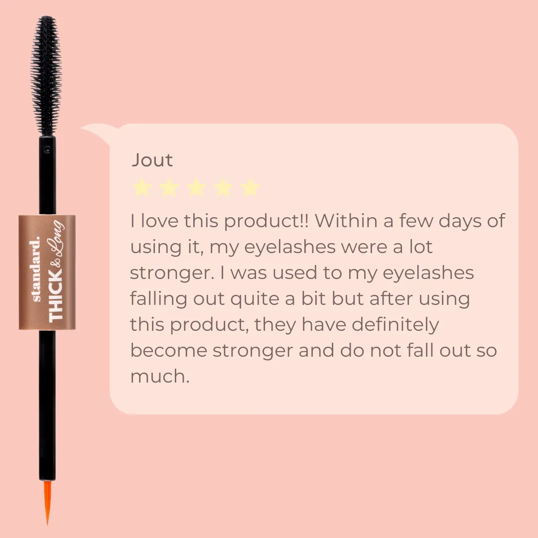 Thick & Long™ Lash Serum with Peptides, Hyaluronic Acid & Castor Oil