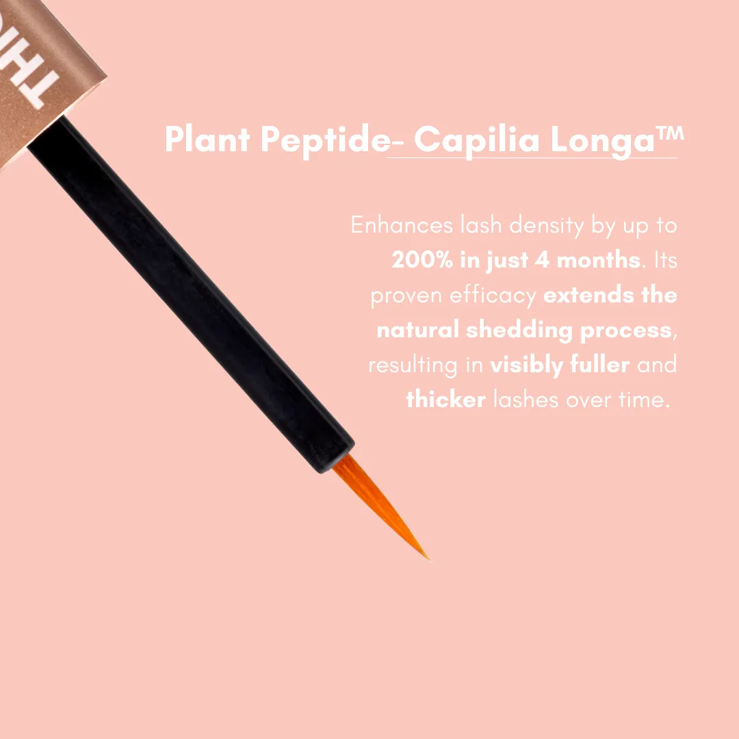 Thick & Long™ Lash Serum with Peptides, Hyaluronic Acid & Castor Oil