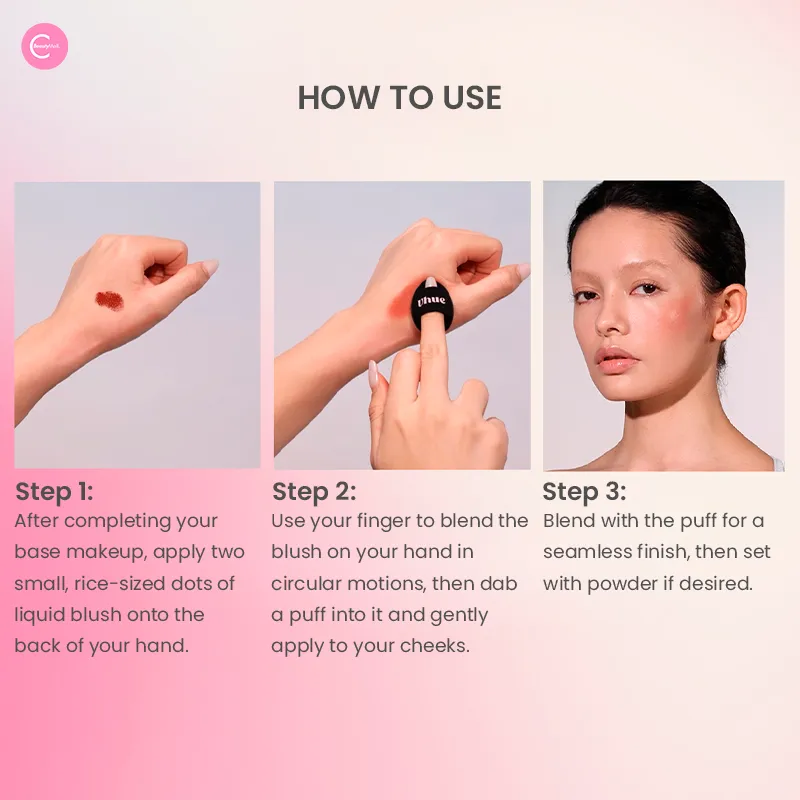 Uhue Skin-Fusion Liquid Blush