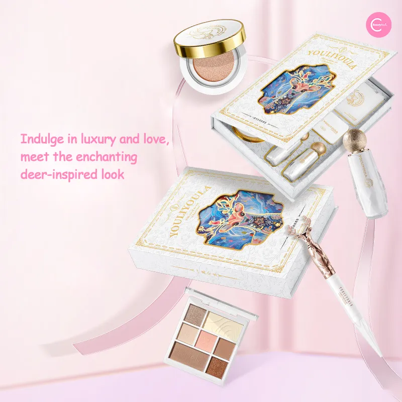 YOULI YOULA "One Deer, One Life" Christmas 8-Piece Makeup Gift Set