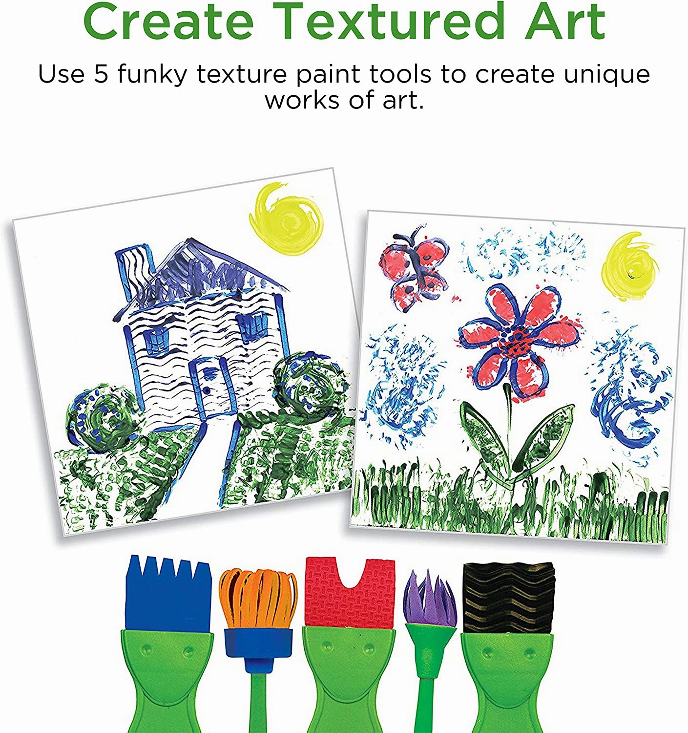 Young Artist Texture Painting Set